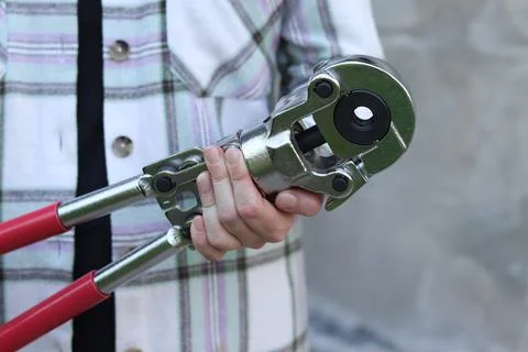 Professional tool for plumbing work Stock Photos