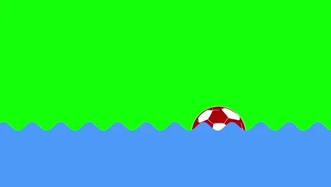 Professional Umbrella Floating Green Screen Element Stock Footage 337099489