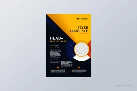 Professional unique creative modern trendy corporate multipurpose minimal of Stock-Illustration