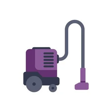 Professional vacuum cleaner cleaning using suction power Stockillustratie