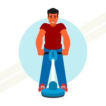 Professional-vacuum-cleaner Stock Illustration