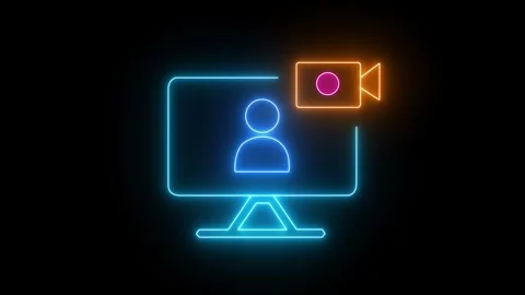 Professional Video Call Remote Work Virtual Collaboration E Learning Video stock 323427538