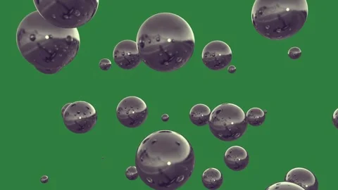 Professional Water Floating With Droplets Element Stock Footage 338017449