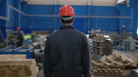 Professional worker engineer man business people in hard hat, engineering Stock Footage 156235709