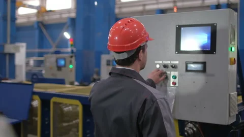Professional worker engineer man business people in hard hat, engineering Stock Footage 156236156