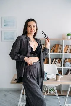 Professional workflow office worker business woman 库存照片