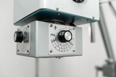 Professional X-ray machine in veterinary hospital. Stock Photos