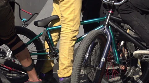 Professionals at the Start, Biking BMX Stock Footage 39366361