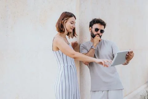 Professionals Strategizing New Projects for E-Commerce Growth and Target Market Stock Photos