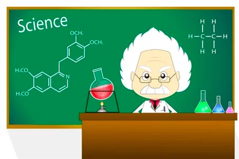 Professor lecturer vector Stock Illustration