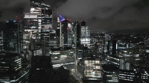 Profile of the city Stock Footage 287441882