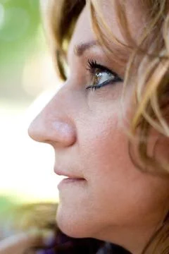 Profile Closeup Stock Photos