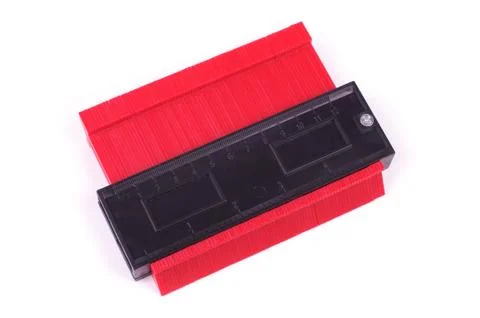 Profile copy tool for constructions isolated Stock Photos