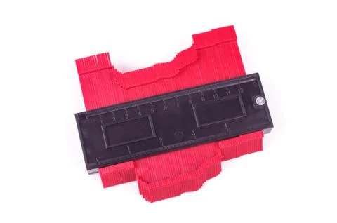 Profile copy tool for constructions isolated Stock Photos