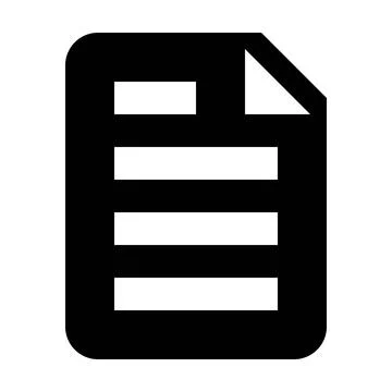 Profile document icon vector data and information for business data and finance イラスト素材