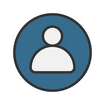 Profile icon vector image. Stock Illustration