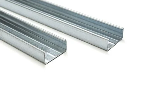 Profile for installing drywall Stock Photos