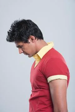 Profile of a man 스톡 사진