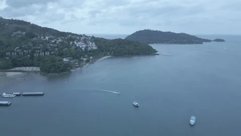 Profile Phi Phi Islands Stock Footage 294989487