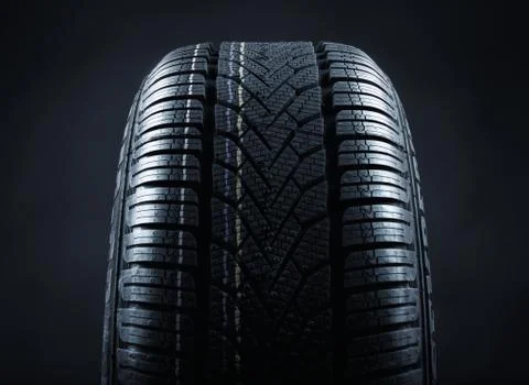 Profile of a tire 스톡 사진