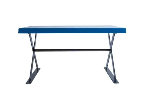 Profile of work bench isolated on white. 스톡 사진