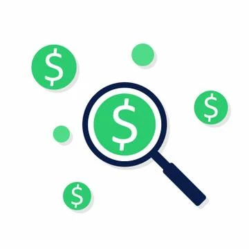 Profit analysis icon vector isolated. Stock Illustration