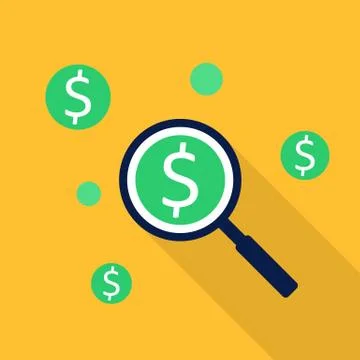 Profit analysis icon vector isolated. Stock Illustration