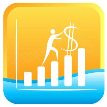 Profit building Stock Illustration