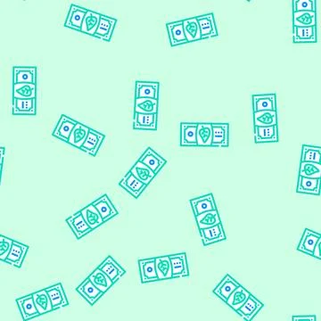 Profit esg vector seamless pattern Illustrazione stock