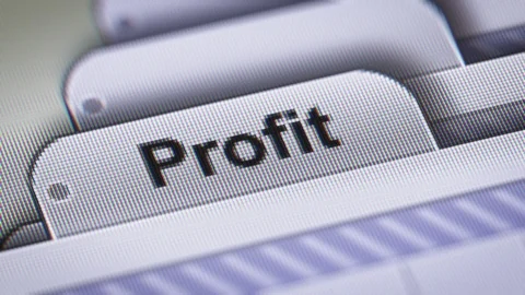 "Profit" on The File. Stock Footage 73752503