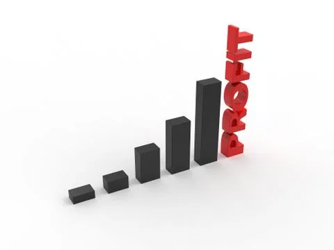 Profit graph 库存插图