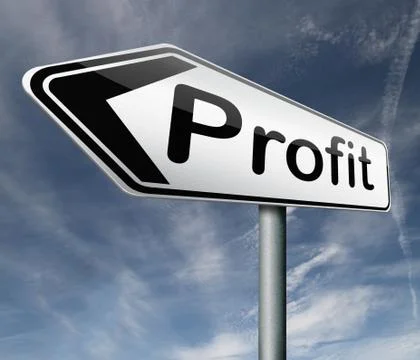 Profit Illustrazione stock