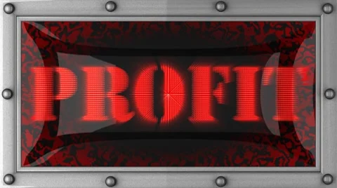 Profit on led Stock Footage 8740332