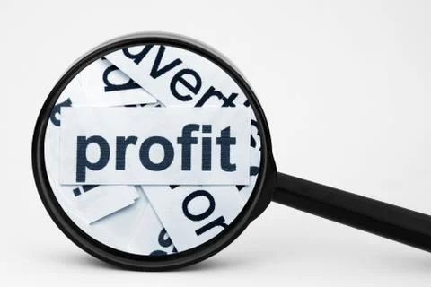 Profit Foto stock