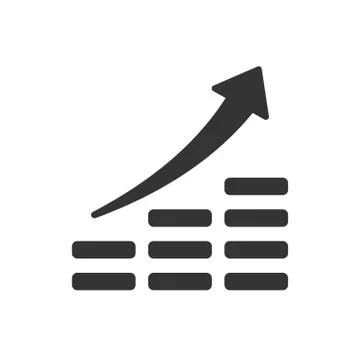 Profit, Progress Icon Stock Illustration