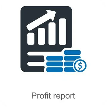 Profit Report Stock Illustration