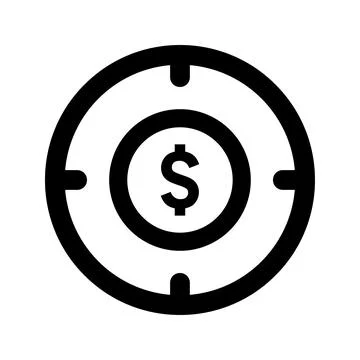 Profit Target Icon. Stock Illustration