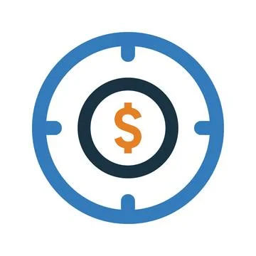 Profit Target Icon. Stock Illustration