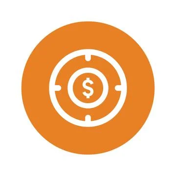 Profit Target Icon. Stock Illustration