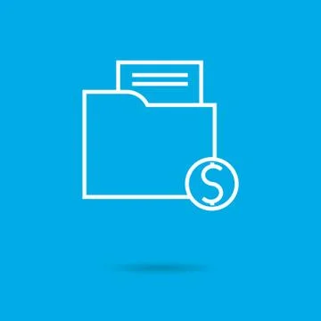 Profitable contract icon Stock Illustration