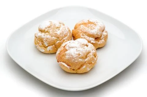 Profiteroles Stock Photos