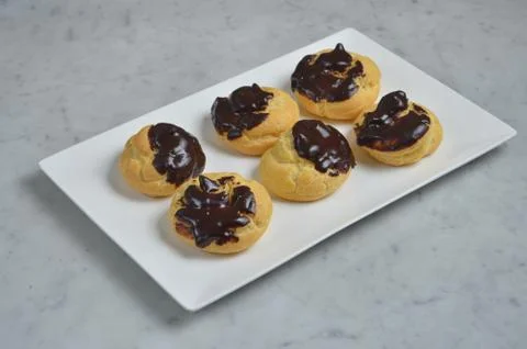 PROFITEROLES Stock Photos