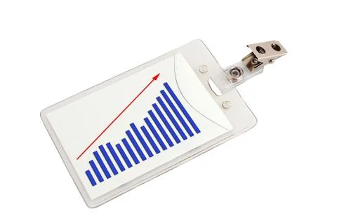 Profits badge Foto stock