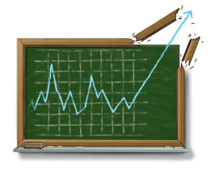 Profits growth Stock Illustration