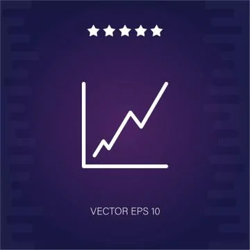 Profits vector icon Stock Illustration