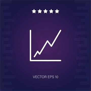 Profits vector icon Stock Illustration