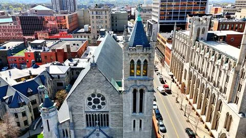 A Profound - Cathedral of the Immaculate Conception - Syracuse, NY Stock-Fotos