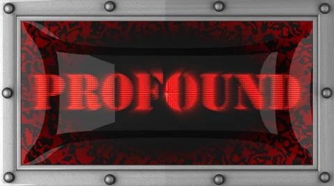 Profound on led Видео 8727054