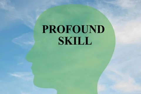 Profound Skill concept Stock Illustration