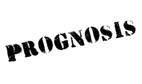 Prognosis rubber stamp Stock Illustration